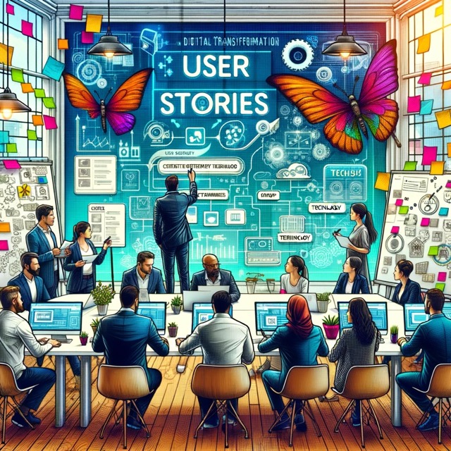 Erstellung User Stories und Technologie-Setup